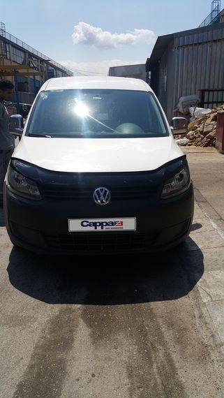 Дефлектор капоту (EuroCap) для Volkswagen Caddy 2010-2015рр | Зображення 5