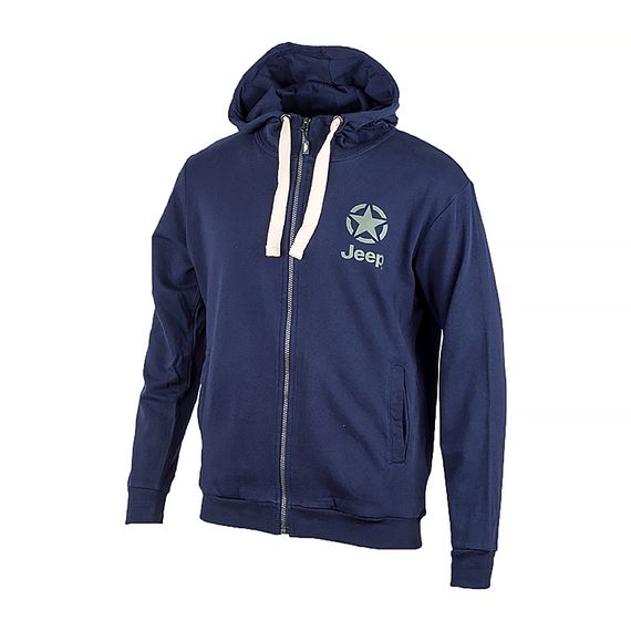 Толстовка JEEP HOODED SWEATSHIRT FULL ZIP STAR&JEEP