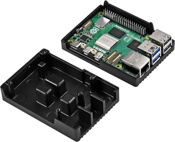 Алюминиевый корпус для Raspberry Pi 5 iUniker P573 Корпус с охлаждением для Raspberry Pi | Зображення 2