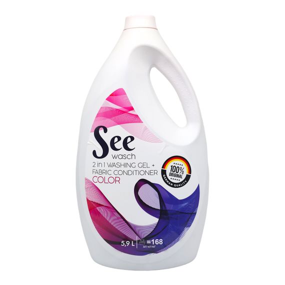See Wash Средство для стирки цветных вещей 5,9 л (168 стирок)