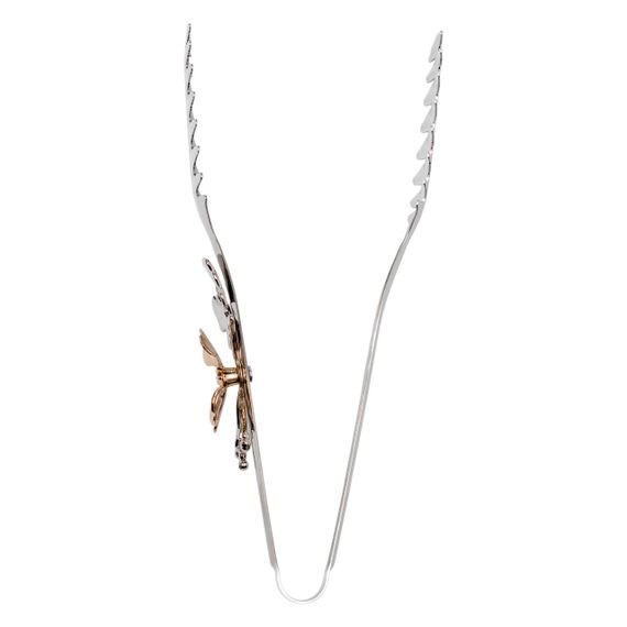 Щипцы кухонные металлические 21×4 (см) кулинарные щипцы для мяса, рыбы, гриля сервировочные щипцы HP-8-61 | Зображення 2