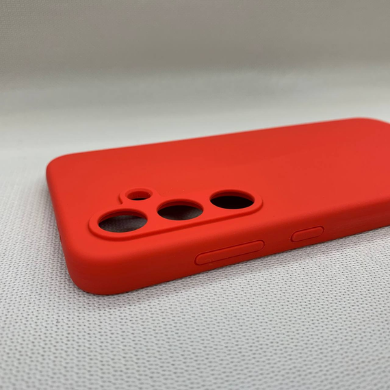 Samsung Galaxy S24 FE | Протиударний чохол | Soft Touch | Червоний | Зображення 1