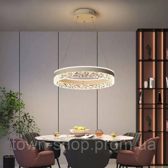 Люстра потолочная LED 902-500-wh-k Белый 25-140х50х50 см.