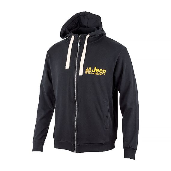 Толстовка JEEP HOODED SWEATSHIRT FULL ZIP The spirit of Adventure