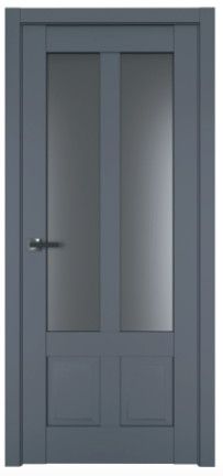 Дверь Terminus soft модель 609 (остекленная) Антрацит