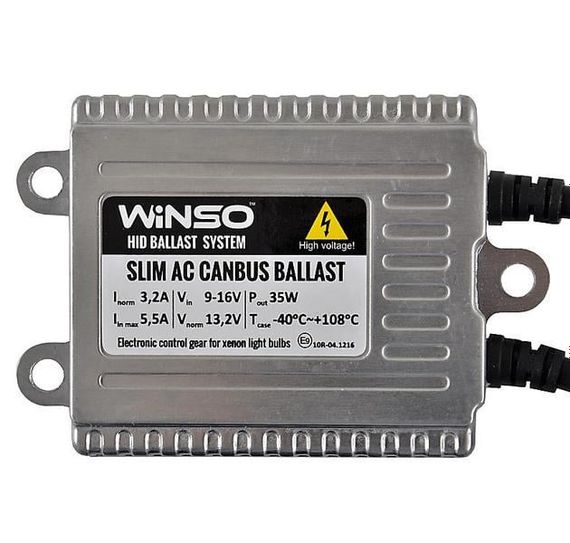 714200 Slim AC CANBUS Ballast, 12V, 35W, KET WINSO XENON