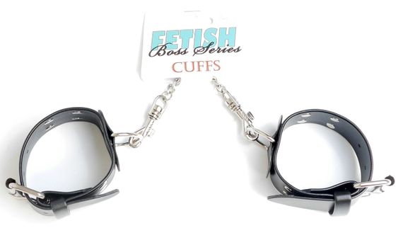 Наручники зі штучної шкіри Fetish Boss Series - Handcuffs with studs, BS3300092 Sex Aura | Зображення 5