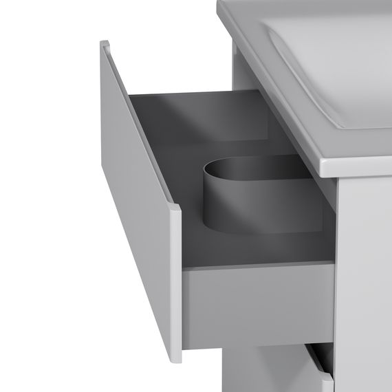 Тумба підлогова AM.PM X - Joy 100 см з умивальником (M85-FSX1002-WC1002WG38) | Зображення 6