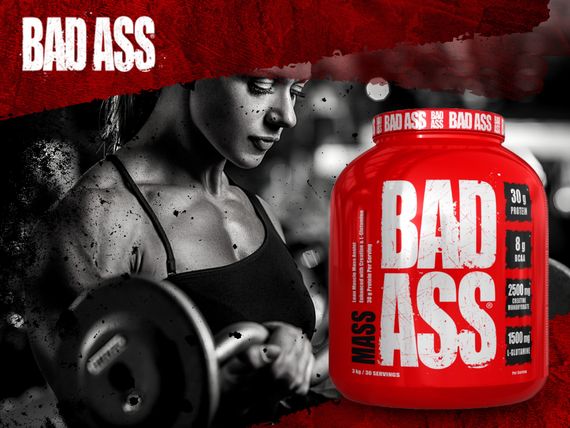 Гейнер Fitness Authority Bad Ass Mass 3000 g (Chocolate) | Зображення 2
