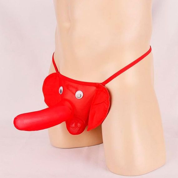 Еротичні труси Слон Babydoll 48 Червоний 1205-2 | Зображення 7