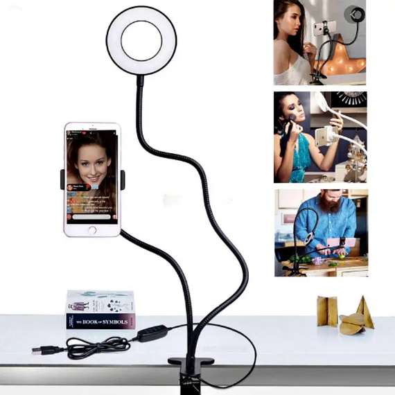 Настільний набір зі штативом, Тримач для телефону з кільцем   знижка | Зображення 1