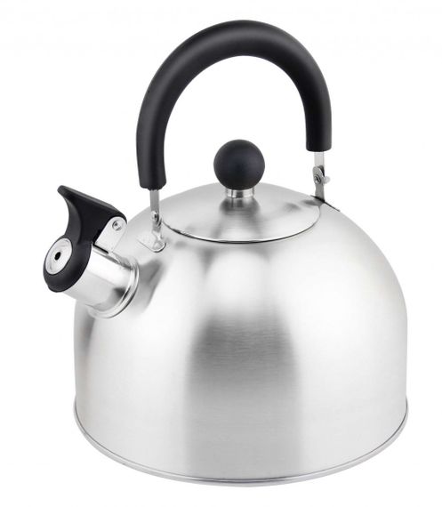 Чайник 2.5 л Con Brio CB-412 из нержавеющей стали со свистком для всех типов плит