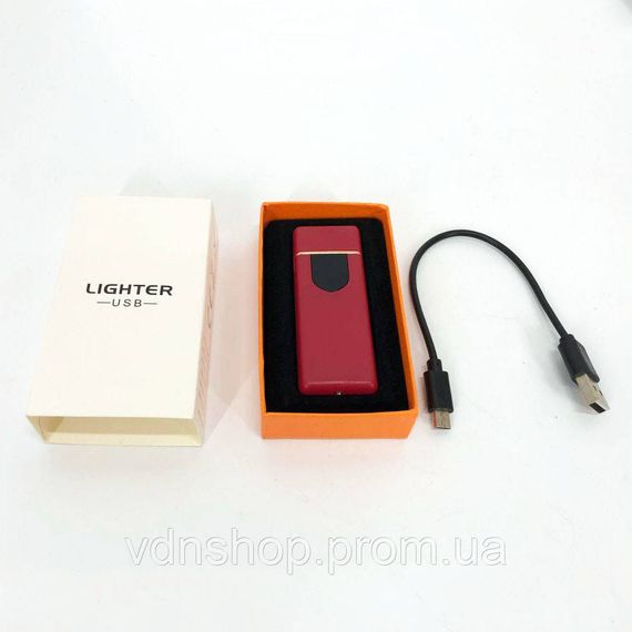 Запальничка на зарядці USB, Оригінальна запальничка в подарунок, Usb запальнички з гравіюванням IJ-34 | Зображення 5