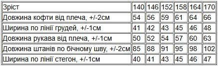 Піжама для дівчинки (підліткова) Носи своє 164 Світло-сірий (p-16101-185078) | Зображення 4