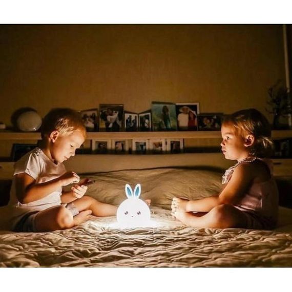 Силіконовий нічник іграшка для дітей, Світлодіодний нічник акумуляторний з usb Красивий дитячий PR-84