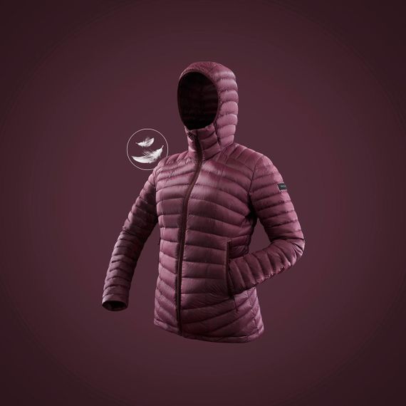 Пуховик жіночий MT100 -5°C для гірського трекінгу | Зображення 1