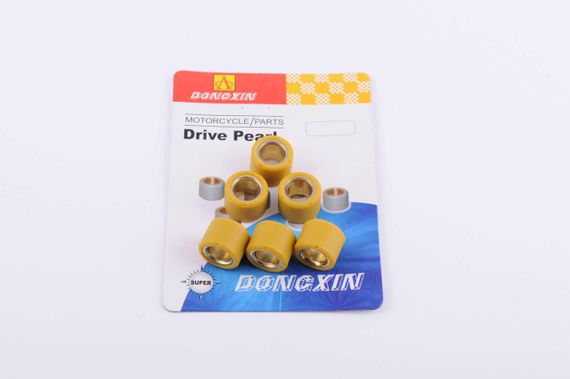 Ролики вариатора   4T GY6 125/150   18*14   11,5г   (желтые)   DONGXIN
