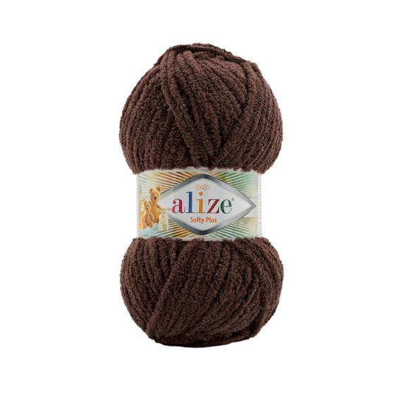 Пряжа Alize Softy Plus 493 нитки для плетіння гачком і спицями