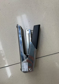 Степлер офисный металлический прочный 25 листов хром HP-51-5