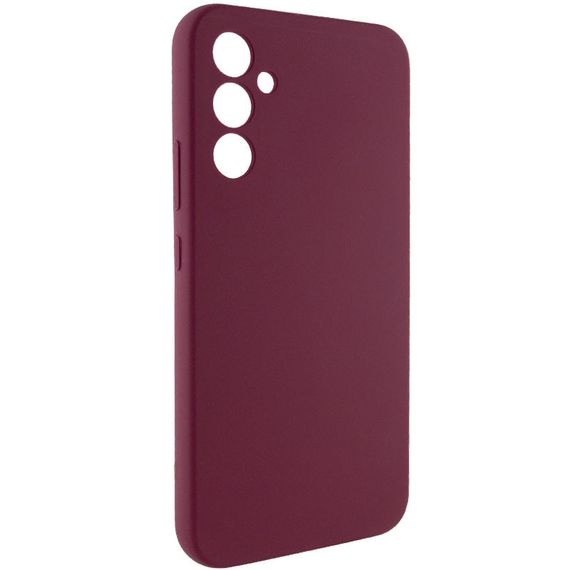 Чехол Silicone Cover Lakshmi Full Camera (AAA) для Samsung Galaxy S24+ Бордовый / Plum | Зображення 1