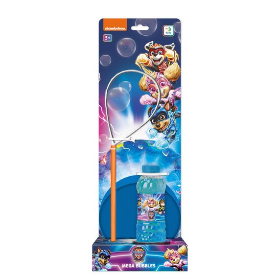 Мильні бульбашки "Mega Bubbles з тарілкою Paw Patrol Могутні герої" 200514, 450 мл | Зображення 1