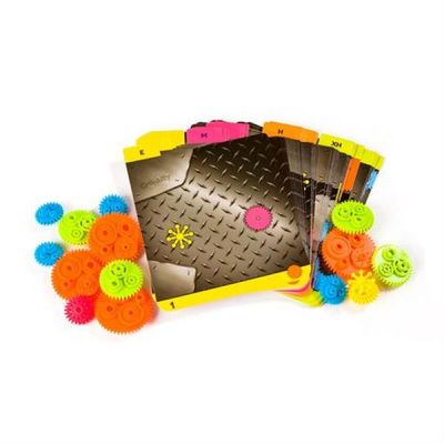Ігровий набір Fat Brain Toys Різнокольорові Шестерінки Crankity (F140ML) | Зображення 2