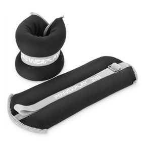 Обважнювачі-манжети для ніг та рук Паверплей PP-4349 Ankle/Wrist Weights (2шт.*2 kg) (пара) Чорні