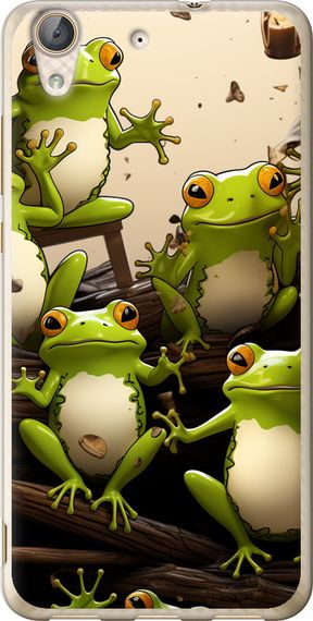 Чехол на Huawei Y6 II Жабки "5656u-338-17620"