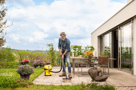 Пылесос профессиональный аккумуляторный Karcher WD 2-18 1.628-500.0 | Зображення 5