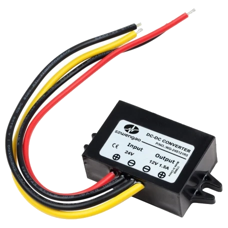 DC/DC 24V-12V 1.5A, IP67, 18W Перетворювач інвертор - Блоки живлення
