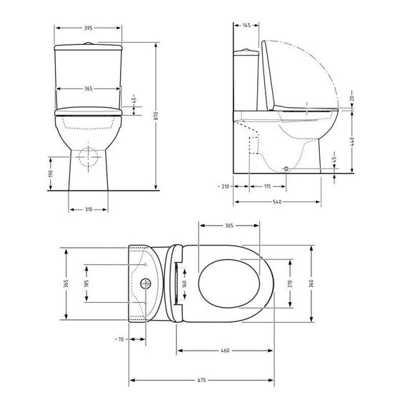 Унитаз-компакт Qtap Scorpio безободковый Ultra Quiet c сиденьем Soft-close QT14226088AW | Зображення 1