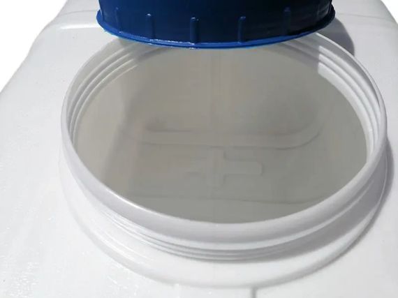 Емкость для воды 200 литров белая пищевая прямоугольная | Зображення 1