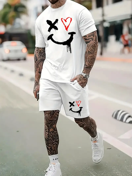 Комплект футболка та шорти ДТФ