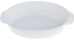 Форма керамическая овальная для выпечки 37х22.5х8.5см White