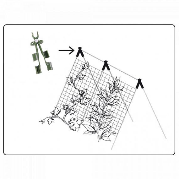 З'єднувач Bradas кутовий регульований для садових опор 11мм 3 шт TYLS11 | Зображення 4