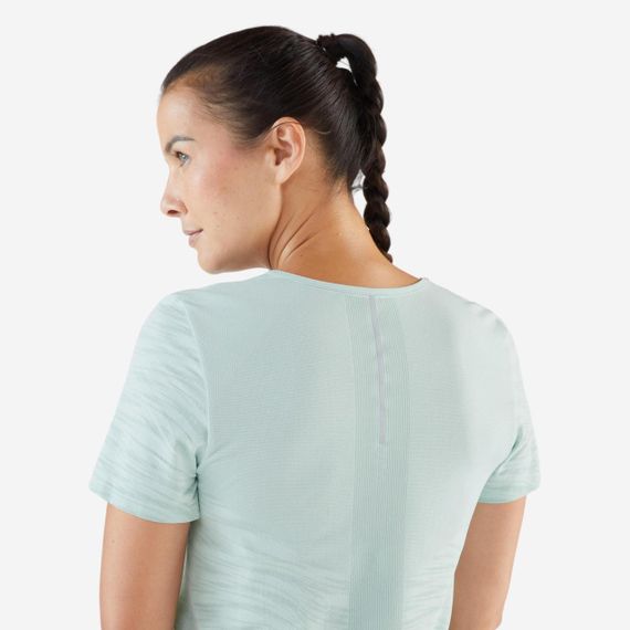 Футболка жіноча Run 500 Comfort для бігу рожева - L | Зображення 2