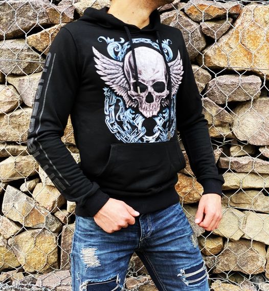 Худи SB Skull чорна | Зображення 3