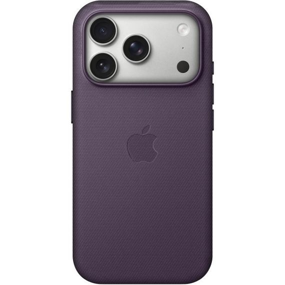 Тканинний чохол TechWoven (AAA) with MagSafe and Animation для Apple iPhone 17 Pro (6.3") Purple