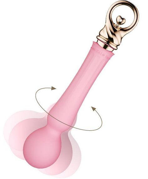 Вібромасажер із підігрівом Zalo Sweet Magic - Confidence Wand Fairy Pink sexstyle | Зображення 5