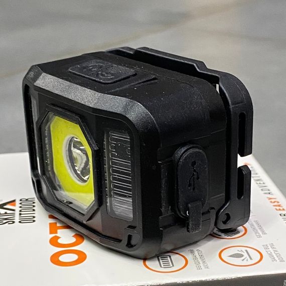 Ліхтар налобний Skif Outdoor Octagone, акумулятор 1200 mAh, світіння до 7 годин, датчик руху | Зображення 5