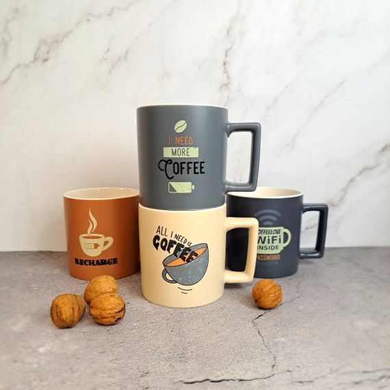 Чашка VT-C-227420 Кавова хвилинка 420 мл Vittora | Зображення 4