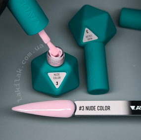 Гель-лак Victoria Avdeeva Nude Color №3 (нежный розовый нюд) 12 мл HEMA & TPO FREE
