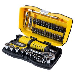 Набір насадок торцевих і біт Sigma 1/4" 39 шт CrV (6003571)