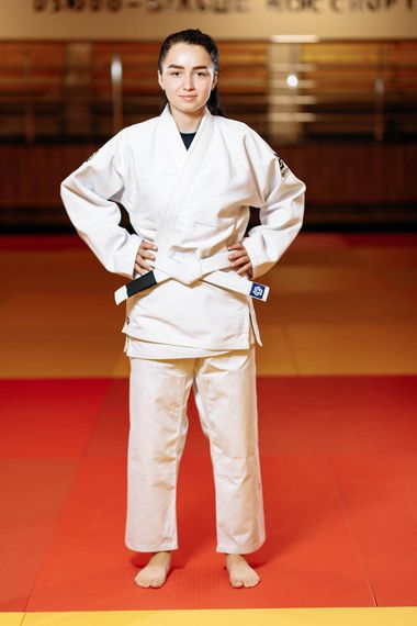 Кімоно для джиу - джитсу біле, TM "Kintayo", 180 зріст, щільність 450 гр/м.кв. | Зображення 5