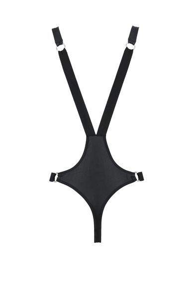 Боді чоловіче Passion 028 BODY HARRY, Чорний, L, XL | Зображення 5