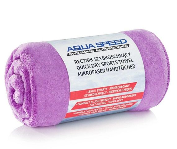 Рушник Aqua Speed ​​DRY SOFT 7327 фіолетовий Уні 70x140см 5908217673275 | Зображення 1