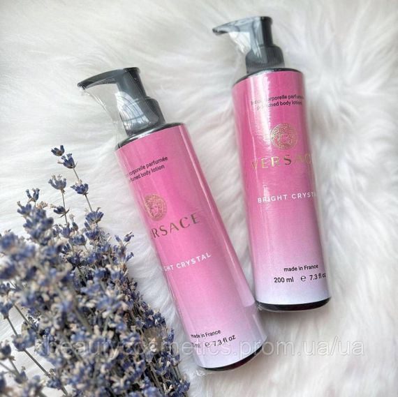ПАРФУМОВАНИЙ ЛОСЬЙОН ДЛЯ ТІЛА VERSACE BRIGHT CRYSTAL BRAND COLLECTION 200 МЛ