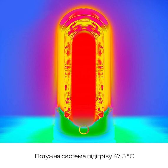 Набор мастурбатора с нагревателем Tenga Flip Zero Red + Flip Warmer | Зображення 2