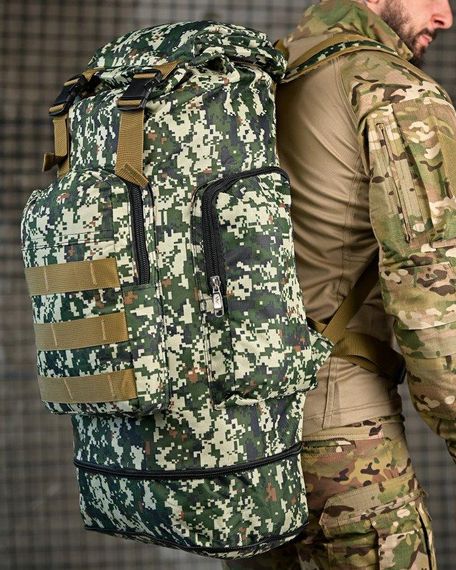 Мілітарі рюкзак 100л тактичний великий похідний баул туристичний рюкзак для експедицій армійський на 100 | Зображення 1