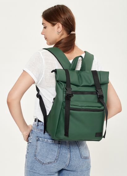 Рюкзак ролл Sambag унісекс RollTop LTT зелений 41 x 30 x 16 см (24238007) | Зображення 1